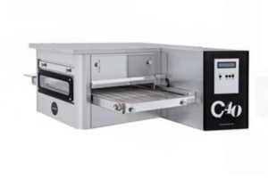 Four convoyeur électrique pizza pain pâtisserie 15 pizzas de Ø 30 cm par heure