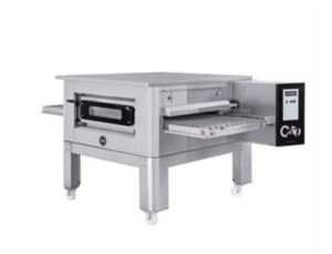 Four convoyeur électrique pizza pain pâtisserie 30 pizzas de Ø 30 cm par heure