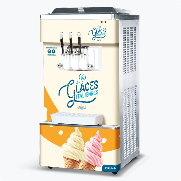Equipement professionnel cuisine - %category_name% : Machine à glace à  l'italienne 250 glaces/heures
