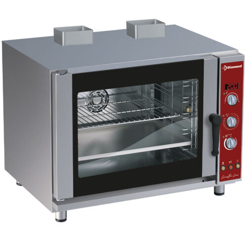 Four à convection gaz, 5x 40*60, humidificateur automatique