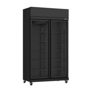 frigo à boisson 2 portes black -black 770 L