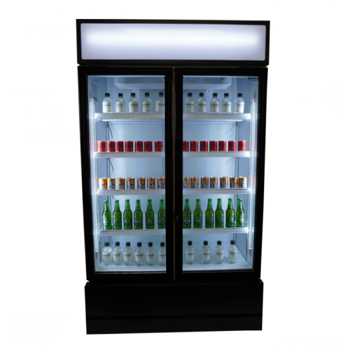 Frigo à boisson 2porte vitrée 750 ltr – Image 4