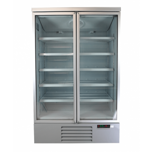 RÉFRIGÉRATEUR 2 PORTES EN VERRE JDE-1000R – Image 2