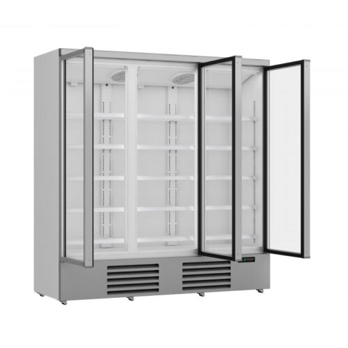 RÉFRIGÉRATEUR 3 PORTES EN VERRE JDE-1530R – Image 3