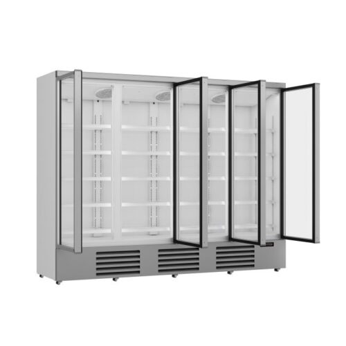 RÉFRIGÉRATEUR 4 PORTES EN VERRE JDE-2025R – Image 3