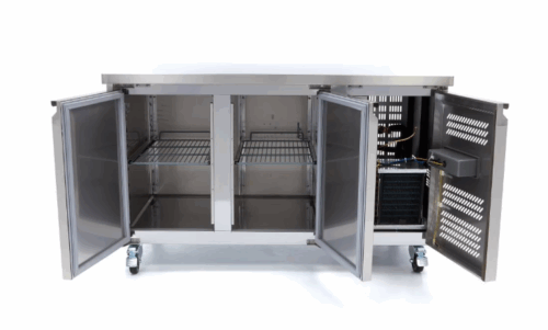 table Réfrigérateur de comptoir - 136 cm - 2 portes – Image 6