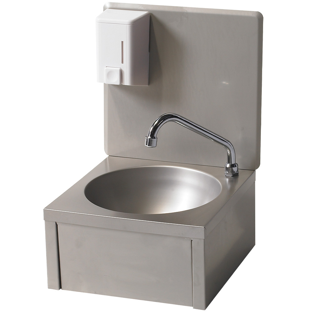 LAVE MAIN MURAL + DISTRIBUTEUR A SAVON