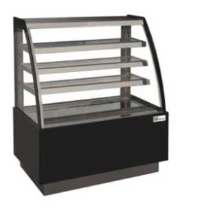 VITRINE PÂTISSERIE - VITRAGE BOMBÉ - 3 ÉTAGÈRES - 301 L (OASIS400)