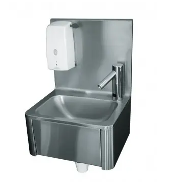 LAVE MAIN MURAL+ DITR.SAVON+ROBINET ELEC