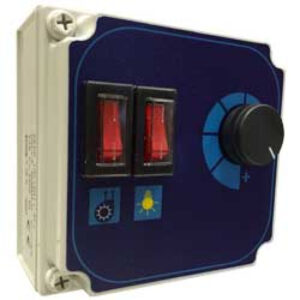 Variateur de vitesse 10 A , interrupteur LED
