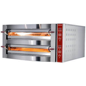Four électrique, 2 chambres, 2x 6 pizzas Ø 350 mm
