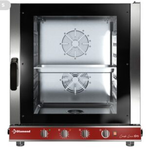 Four électrique vapeur/convection, 7x GN 1/1 mécanique