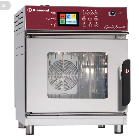 Four vapeur/convection électrique, 4x GN2/3 Touch Screen + Auto-Cleaning