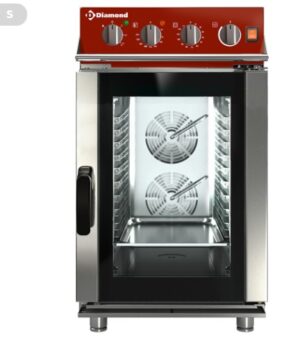Four vapeur/convection électrique, 10x GN1/1 mécanique