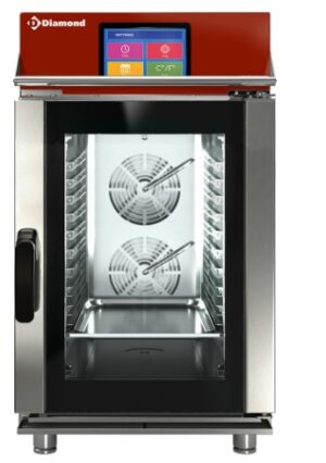 Four vapeur/convection électrique, 10x GN1/1 Touch Screen + Auto-Cleaning