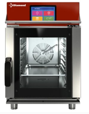 Four vapeur/convection électrique, 6x GN1/1 Touch Screen + Auto-Cleaning