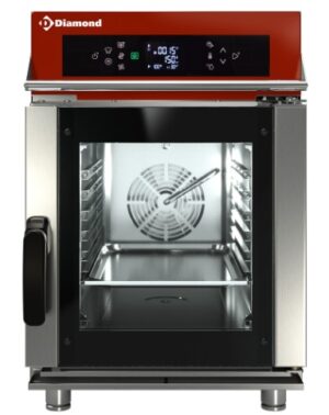 Four vapeur/convection électrique, 6x GN2/3 Touch/Digit + Auto-Cleaning