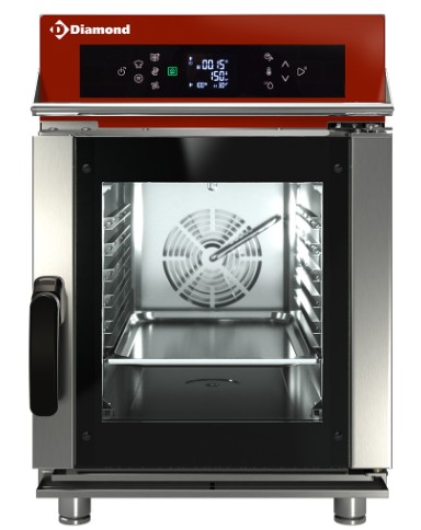 Four vapeur/convection électrique, 6x GN2/3 Touch/Digit + Auto-Cleaning