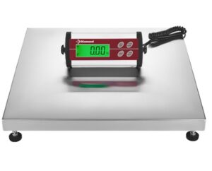 Bascule électronique inox, 150Kg x 50g