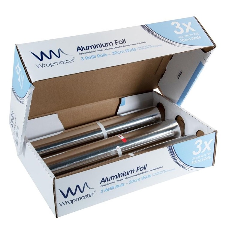 Papier aluminium Wrapmaster 300mm x 90m (lot de 3) – Image 2
