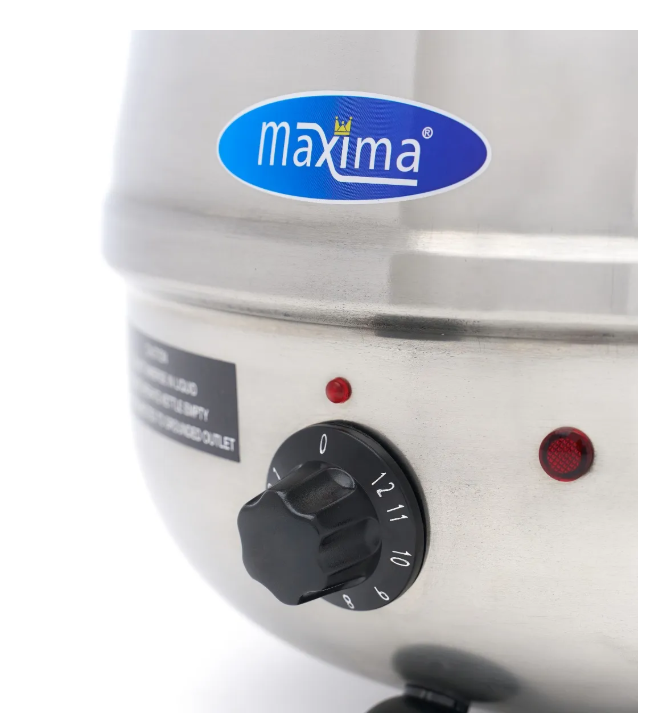 Marmite à soupe – 10 L – pot intérieur amovible – acier inoxydable – avec encoche pour louche – Image 7