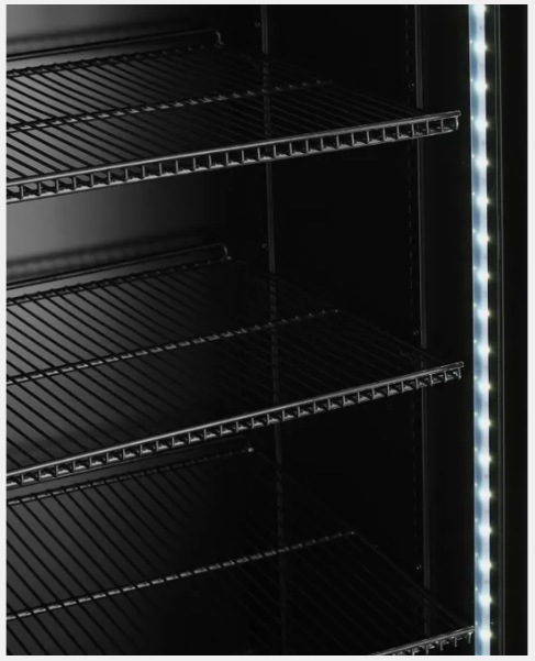 Armoire réfrigérée avec caisson lumineux, double porte – Image 3