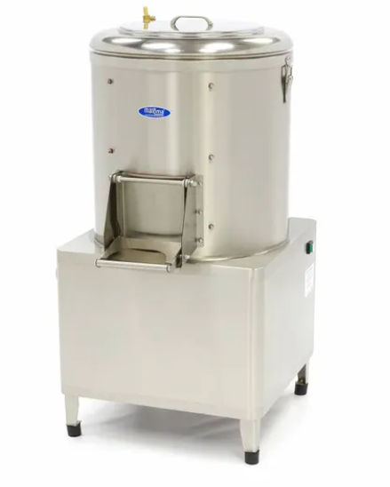 Machine à éplucher les pommes de terre - 15 kg - 300 kg / h